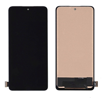 Дисплей (экран в сборе) для телефона Xiaomi Redmi Note 11 Pro, Poco X4 Pro 5G OLED черный