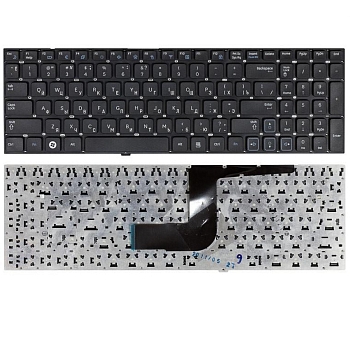 Клавиатура для ноутбука Samsung RV511, RV515, RV520, черная