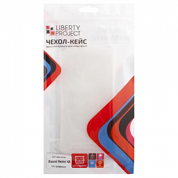 Чехол силиконовый "LP" для Xiaomi Redmi 4A TPU, прозрачный (европакет)