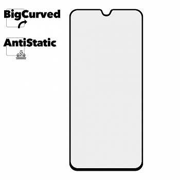 Защитное стекло для Samsung Galaxy A40 Super max Anti-static big curved glass